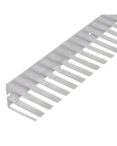 Mus- och r&aring;ttskydd 22 &times; 25 mm &ndash; Galvaniserat st&aring;l &ndash; 1250 mm 1 st.