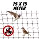 Svälj och sparvnät NoFlame 15 x 15 meter