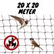 Svälj och sparvnät NoFlame 20 x 20 meter