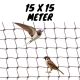 Sval- och sparvnät 15 x 15 meter