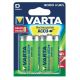 VARTA Power Accu D / R20 / Mono (2 st) 3000mAh uppladdningsbara batterier