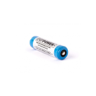 Enerpower Li-Ion batteri 18650 med knapp på pluspolen 3.6V 3400mAh (1 st)