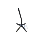 Drejefod® med lejer for montering af teleskop stang