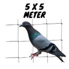 Duenet 5m x 5m (Sort) - fuglenet