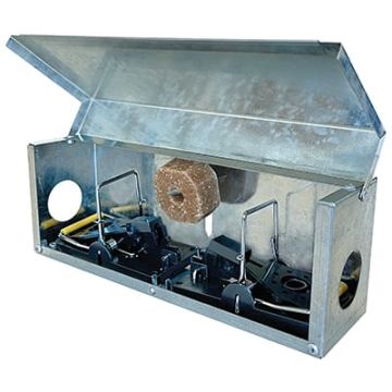 Tunnelbox Mouse M/2 Snap-fällor (utan bete)