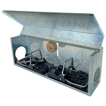 Tunnelbox Rat M/2 Snap-fällor (utan bete)