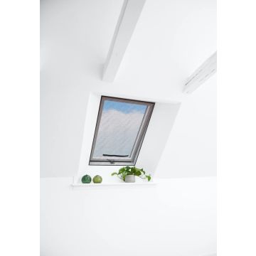 INSEKTSNÄT FÖR FÖNSTER MED SKIDORR 130X150CM (SVART)