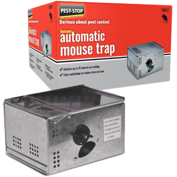 Automatisk musfälla för 15 möss