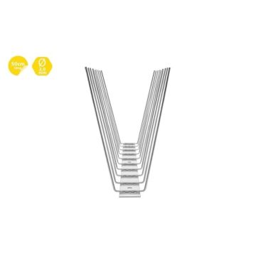 Elfenben 50 cm. (rostfritt stål)