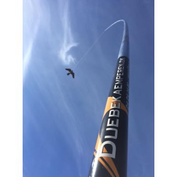 Hök Drake 7 meter teleskopset. Flyg 13 meter upp i luften.  