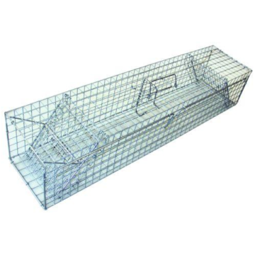 Mår-, Ilder- og Lækatfælde med 2 indgange - 92 cm.
