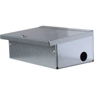 Musmatningsstation för gift eller fälla