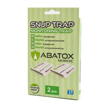 SNUP TRAP Silverfisk- och Långsprötad Silverfisk fälla 2 st.