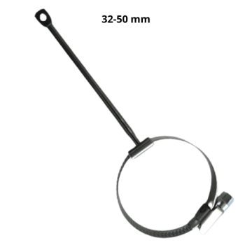 Wireholder m. spændebånd 32-50 mm
