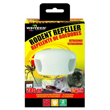 Ultraljudsfällor för mus och råttor (280 m2)