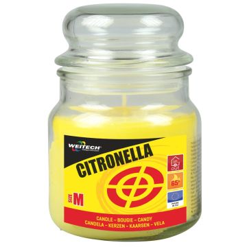 Citronella ljus M storlek (340G)