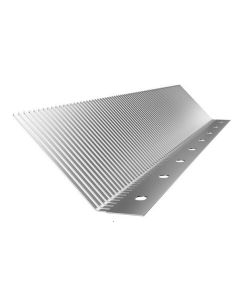 Tak&ouml;verh&auml;ngsskydd av rostfritt st&aring;l, 50 cm l&aring;ngt