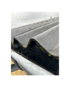 Wellpappskydd Svart 10 st. F&ouml;r Eternit B9, 76, SVK 7 och Modernite 65. L.1065 mm. mot f&aring;glar, ekorrar, r&aring;ttor, m&ouml;ss och m&aring;rdar 