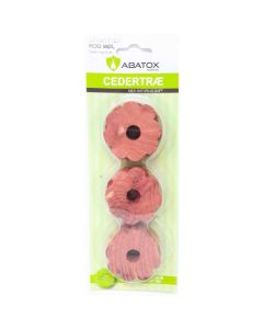 R&ouml;da cederringar 6 st. (naturliga)