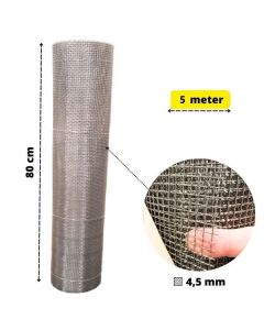 Gnaverstop-net i v&aelig;vet rustfrit st&aring;l - 10 meter