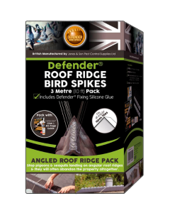 Defender&reg; 3 meter f&aring;gelspikett f&ouml;r takr&auml;cke