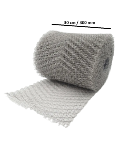 Mus- och r&aring;ttstopp st&aring;lringn&auml;t, bredd 30 cm (s&auml;ljs per meter)