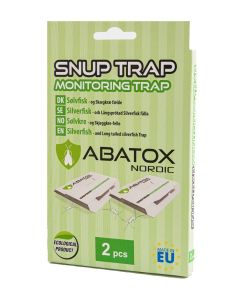 SNUP TRAP Silverfisk- och L&aring;ngspr&ouml;tad Silverfisk f&auml;lla 2 st.