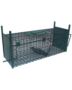 Rottef&aelig;ldebur / tr&aring;df&aelig;lde med faldlem og 2 Indgange | RYOM