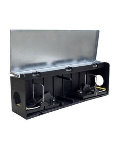 Tunnelbox Mus m/ 2 Sm&aelig;kf&aelig;lder
